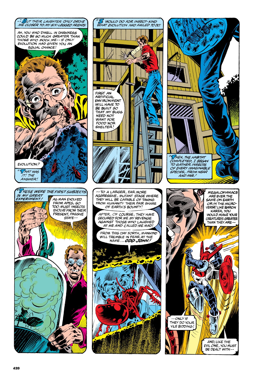 Micronauts: The Original Marvel Years Omnibus issue TPB (Part 2) - Page 158