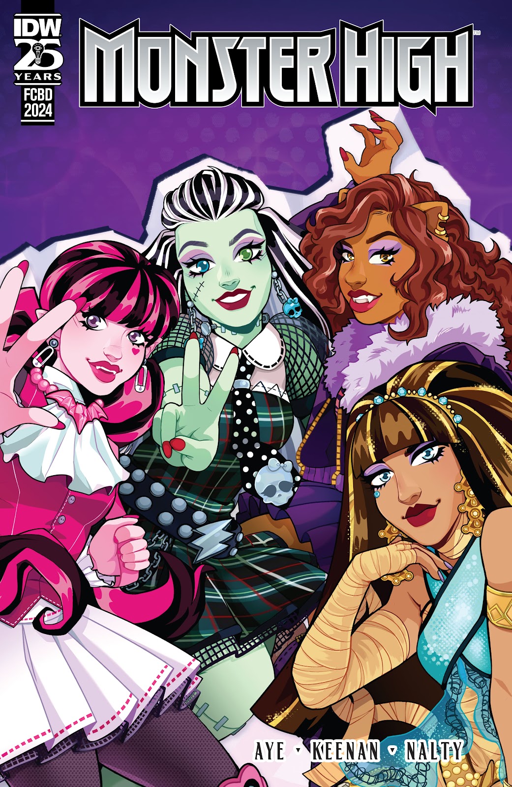 <{ $series->title }} issue Monster High - Page 1