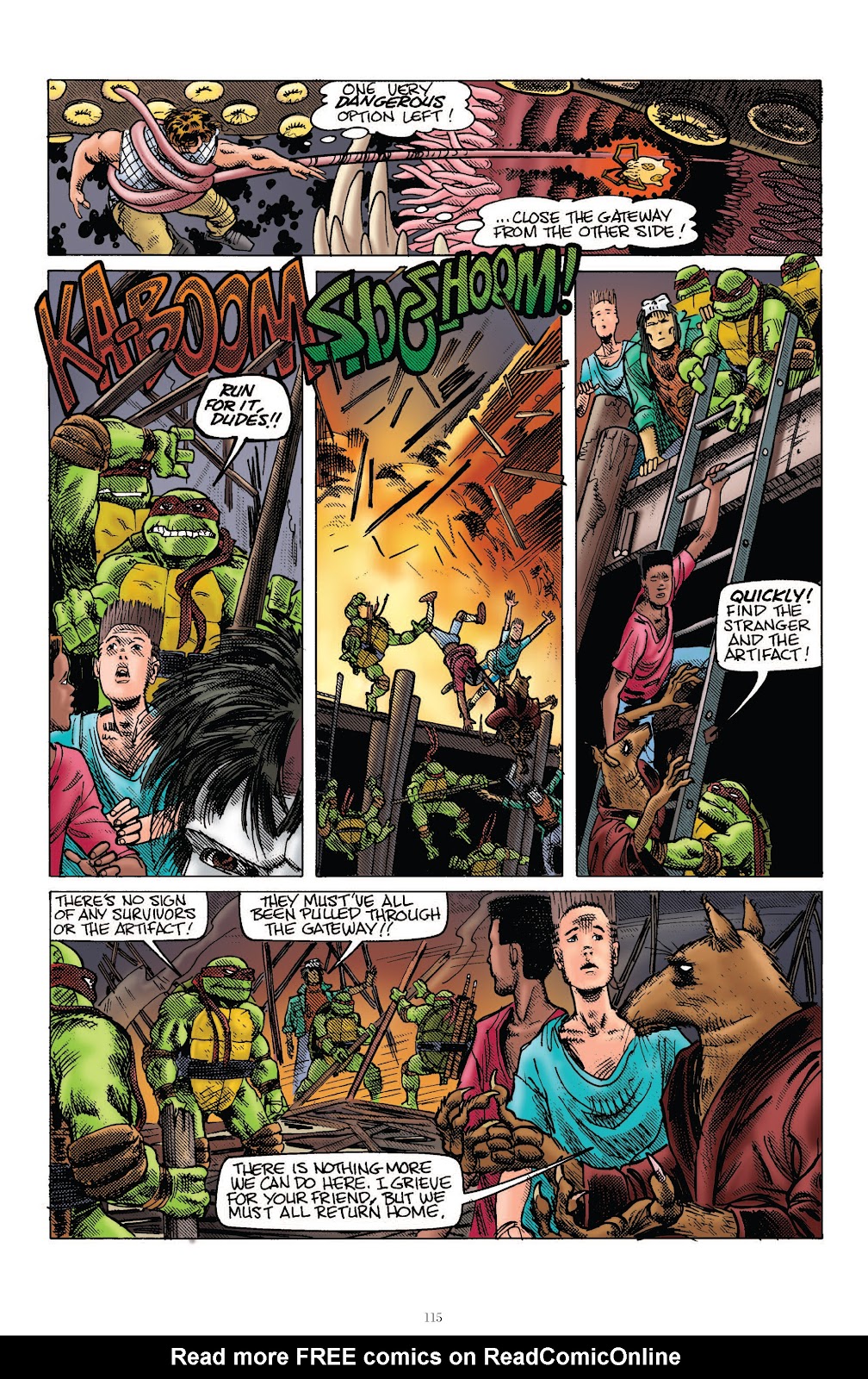 Teenage Mutant Ninja Turtles Classics issue Vol. 3 - Page 114