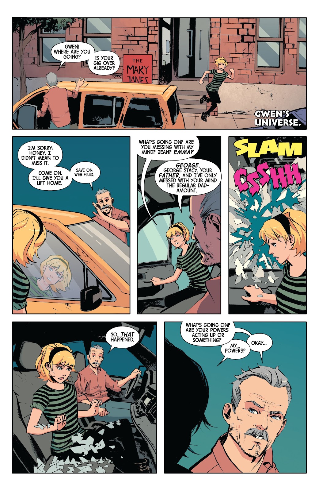 Spider-Gwen: Ghost-Spider Modern Era Epic Collection: Edge of Spider-Verse issue Weapon of Choice (Part 1) - Page 43