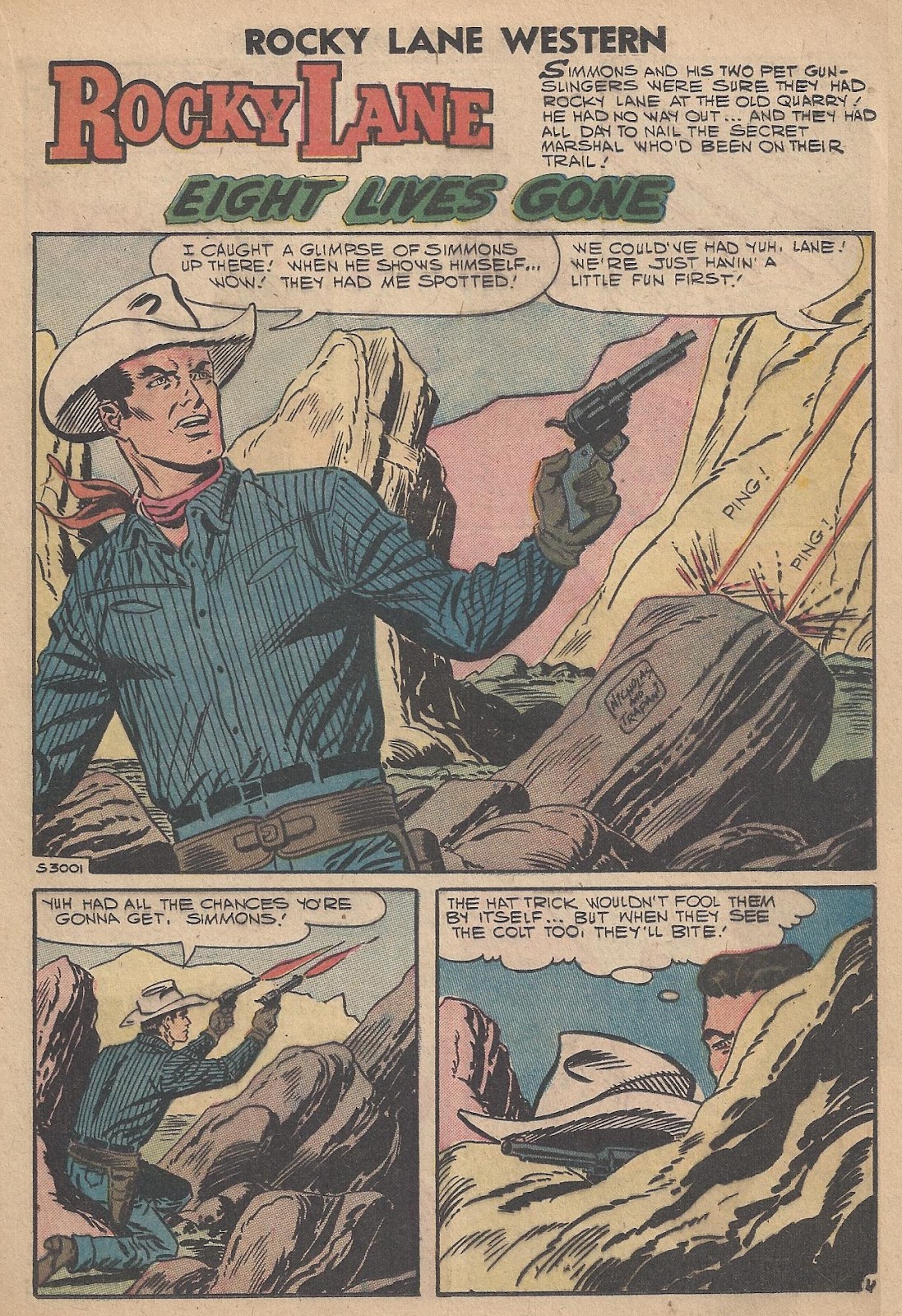 Rocky Lane Western (1954) issue 80 - Page 17