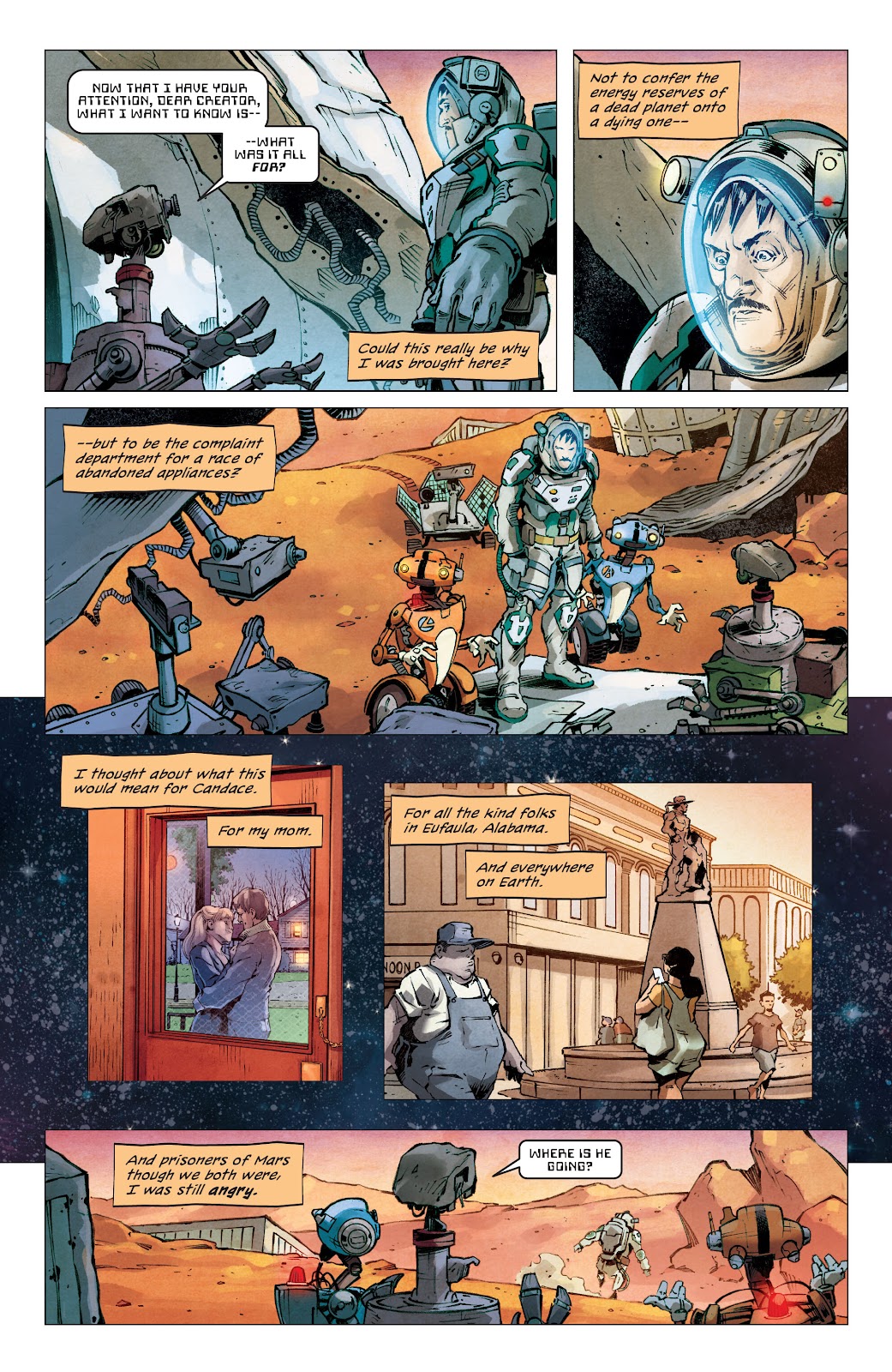 Traveling To Mars issue 9 - Page 12