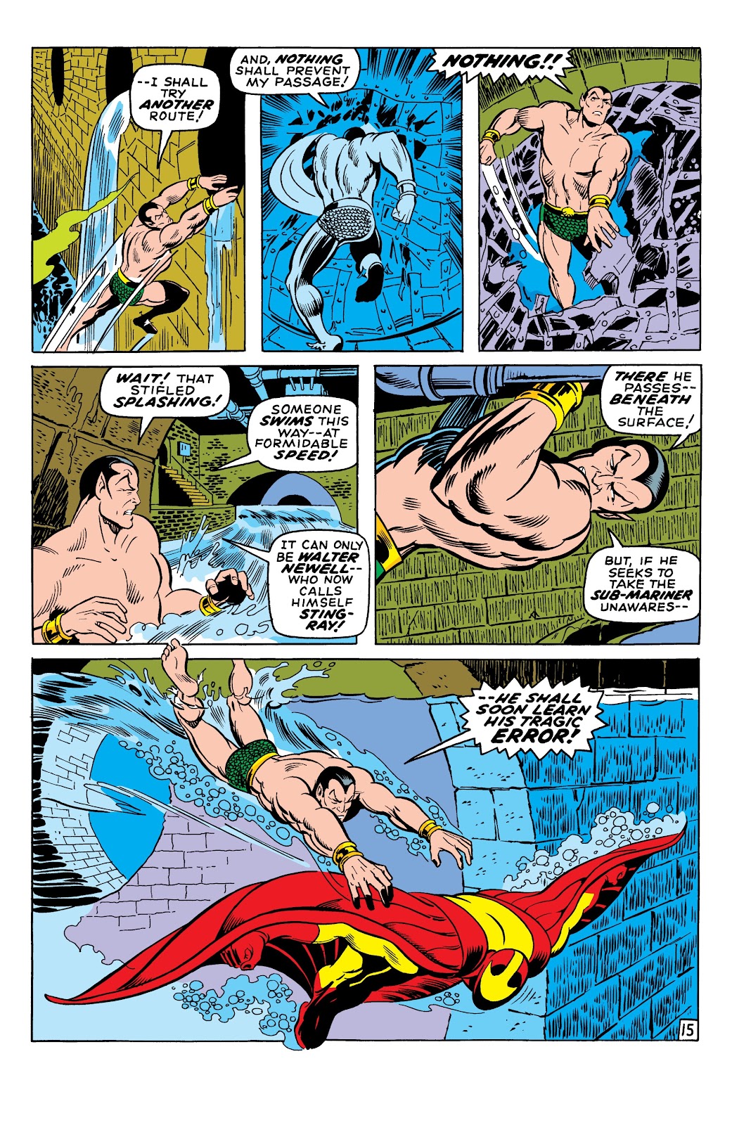 Namor, The Sub-Mariner Epic Collection: Enter The Sub-Mariner issue Who Strikes For Atlantis (Part 2) - Page 100