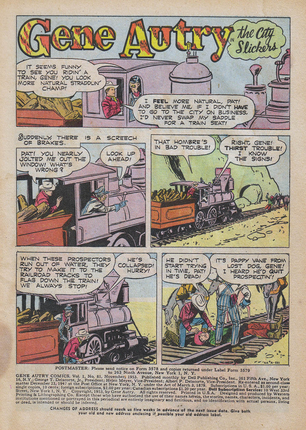 Gene Autry Comics (1946) issue 81 - Page 3