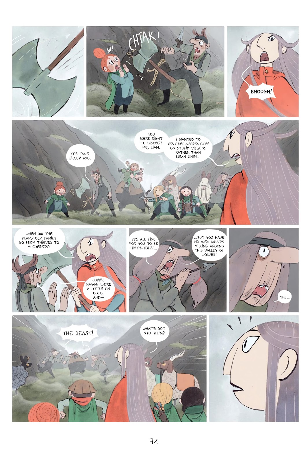 Shepherdess Warriors issue TPB - Page 72