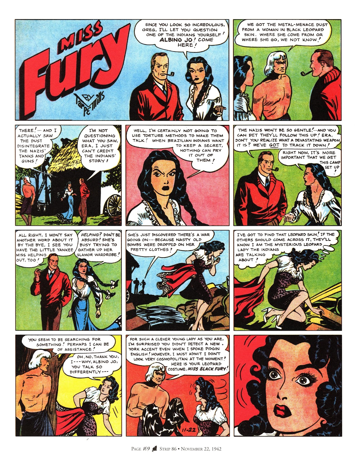 Miss Fury: Sensational Sundays 1941-1944 issue TPB - Page 117
