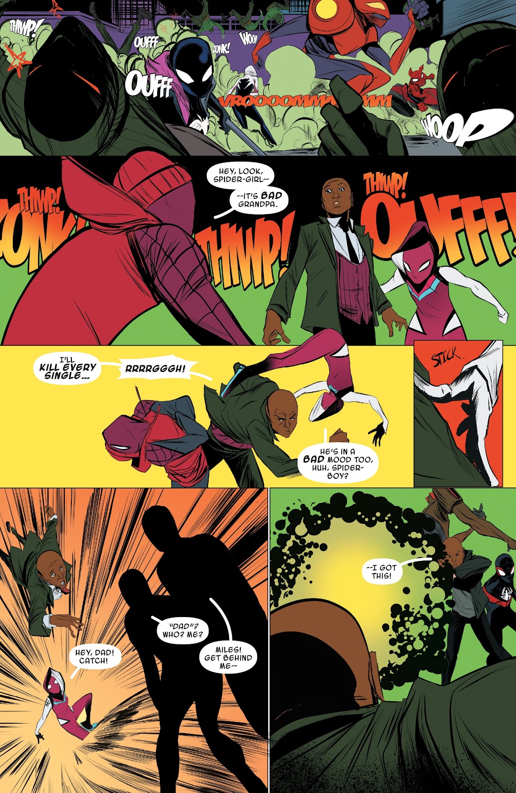 Spider-Gwen: Ghost-Spider Modern Era Epic Collection: Edge of Spider-Verse issue Weapon of Choice (Part 2) - Page 55