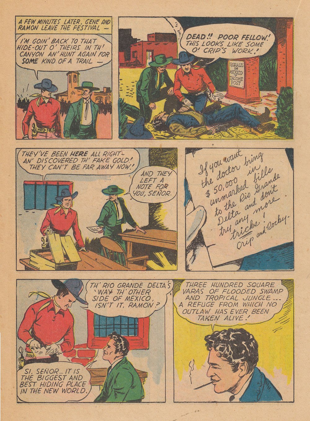 Gene Autry Comics issue 12 - Page 38