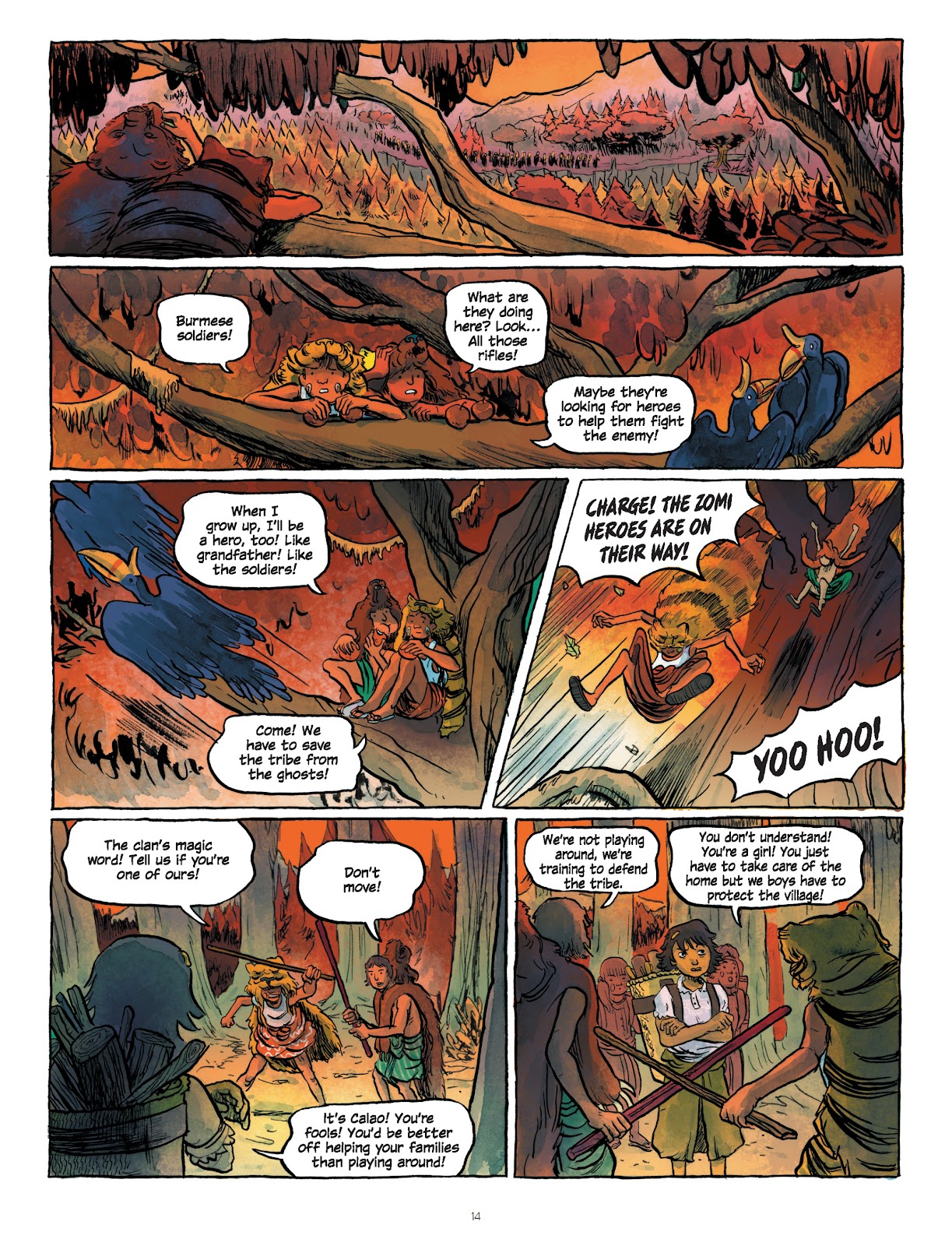 Burmese Moons issue TPB - Page 15
