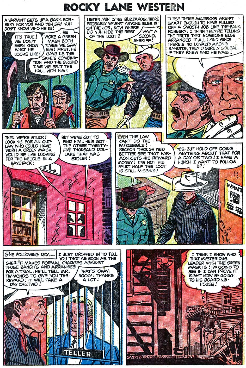 Rocky Lane Western (1954) issue 60 - Page 10