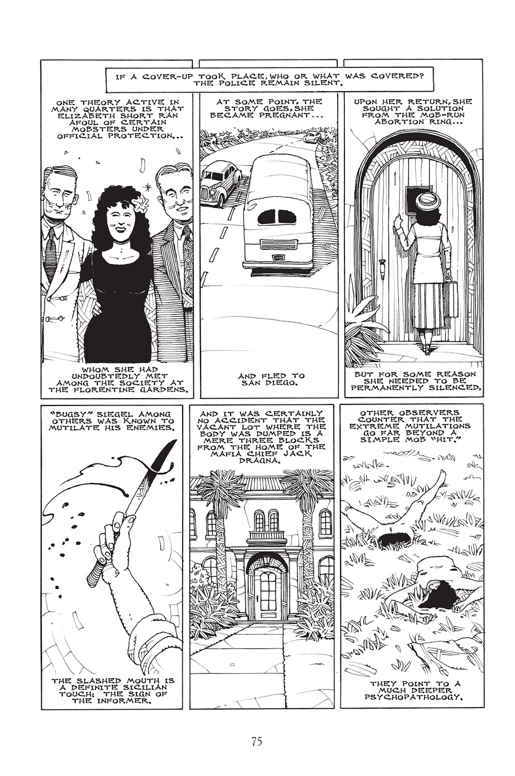 A Treasury of XXth Century Murder: Black Dahlia issue TPB - Page 75