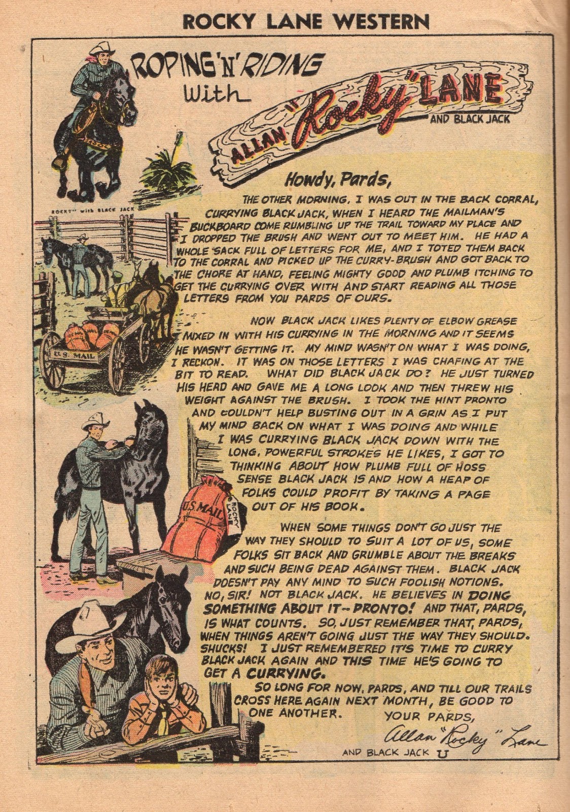 Rocky Lane Western (1954) issue 70 - Page 26