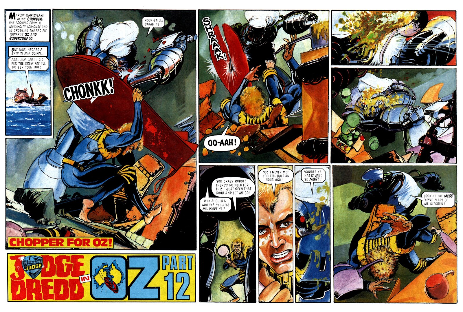 Judge Dredd: The Complete Judge Dredd in Oz issue TPB - Page 76
