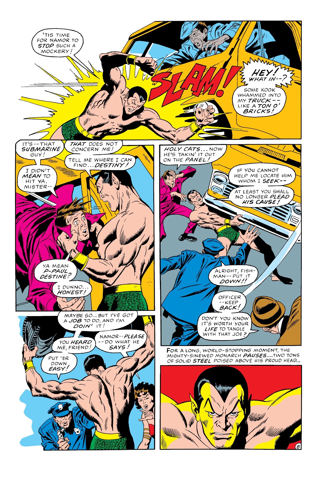 Namor, The Sub-Mariner Epic Collection: Enter The Sub-Mariner issue Who Strikes For Atlantis (Part 1) - Page 76