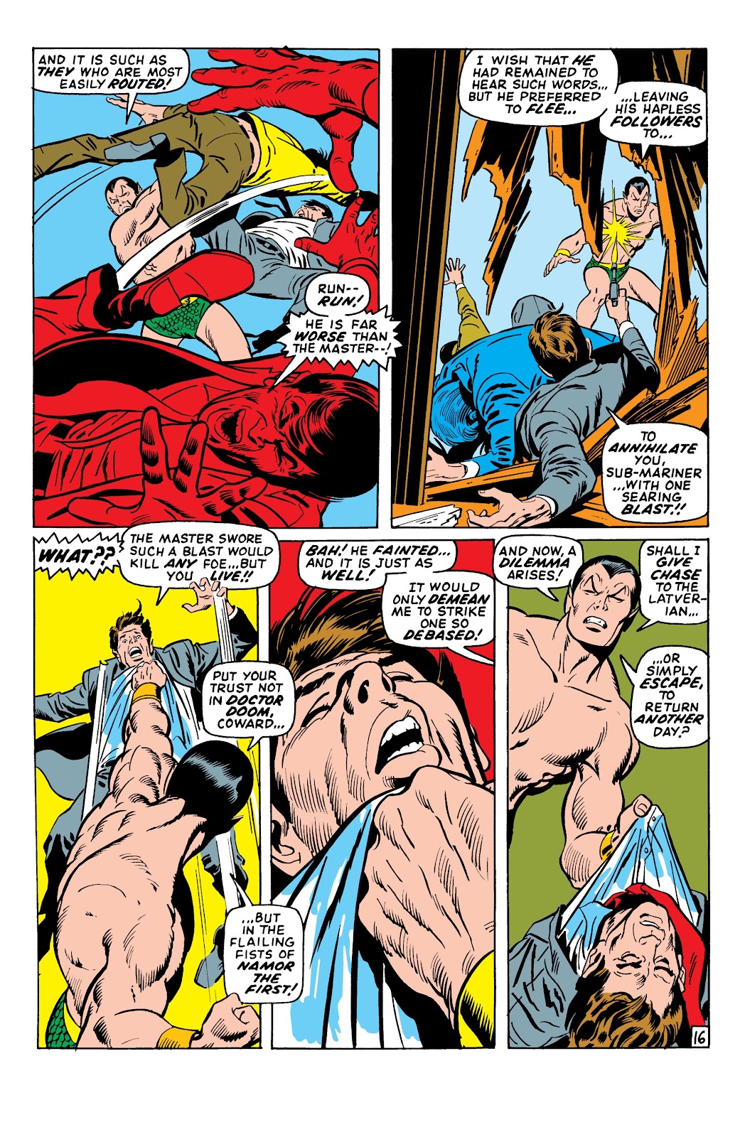 Namor, The Sub-Mariner Epic Collection: Enter The Sub-Mariner issue Who Strikes For Atlantis (Part 2) - Page 122