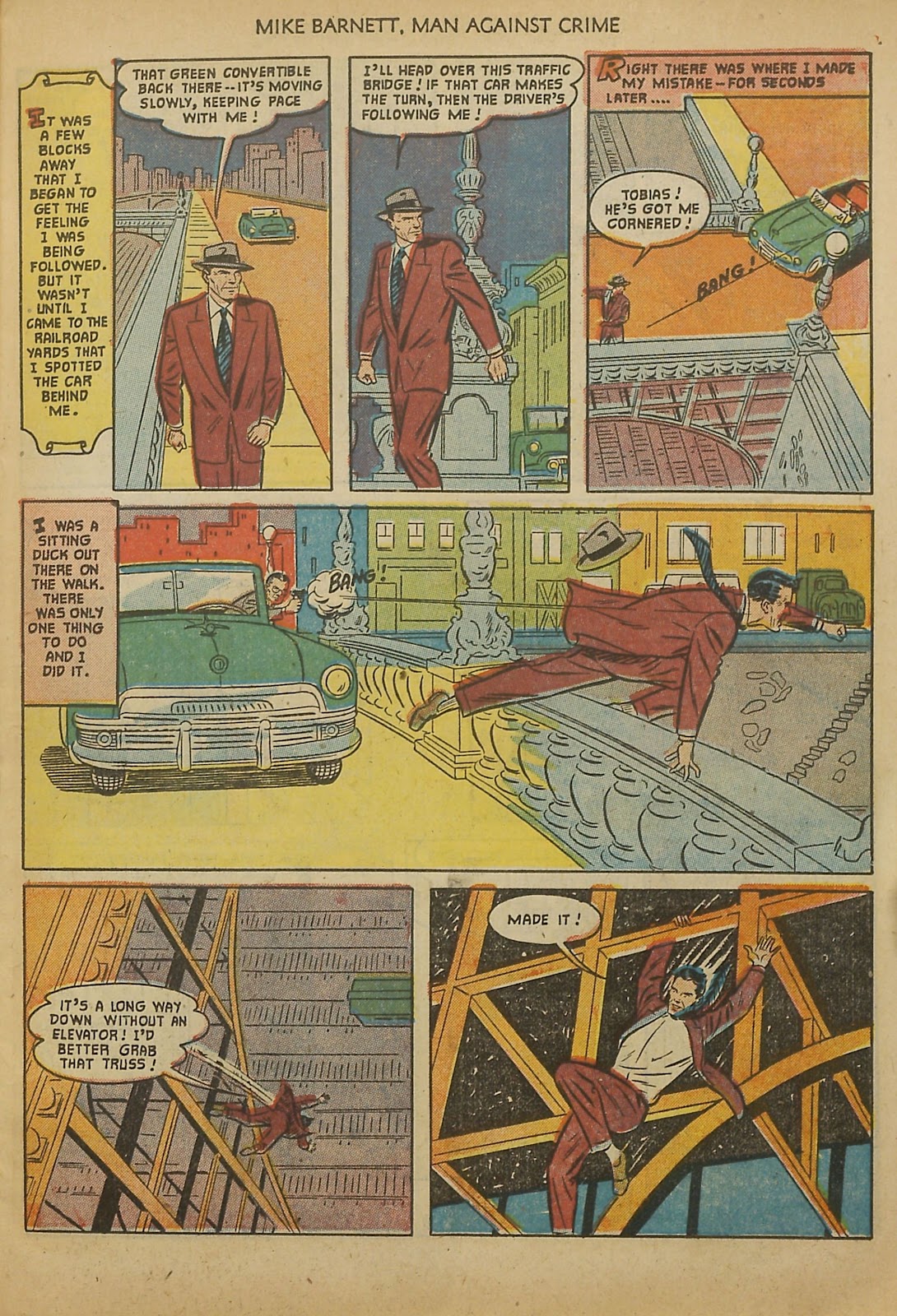 Mike Barnett, Man Against Crime issue 2 - Page 11