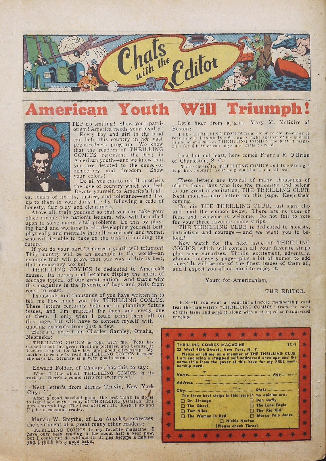 Thrilling Comics (1940) issue 9 - Page 64