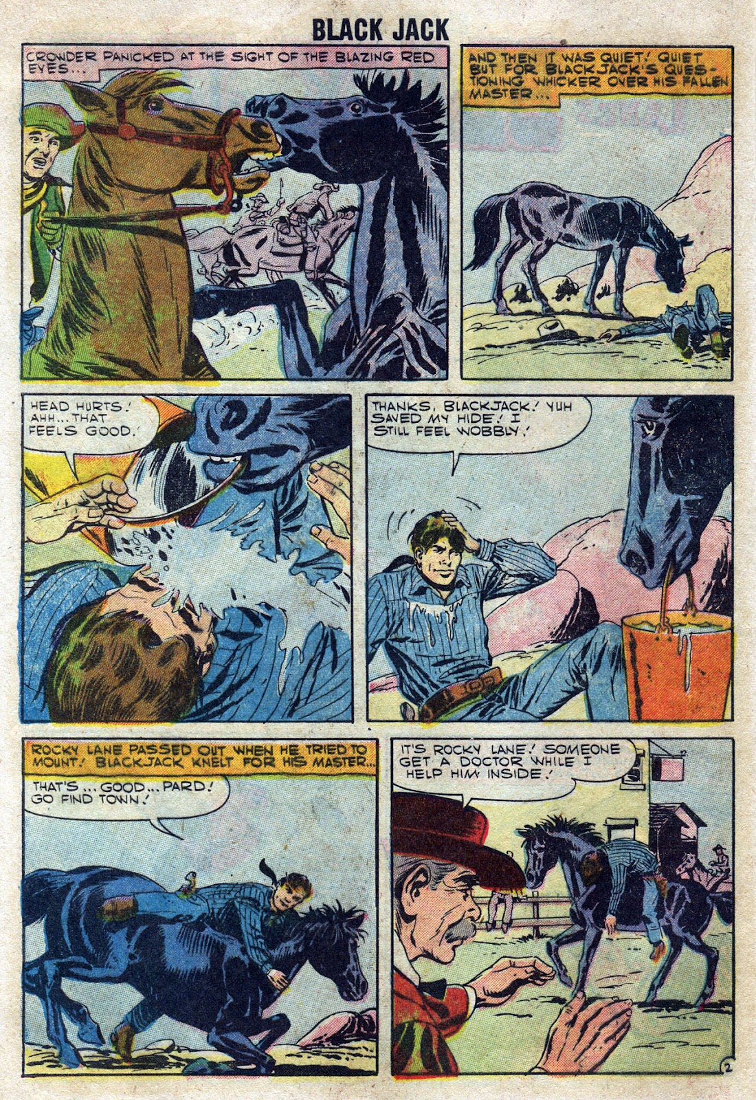 Rocky Lane Western (1954) issue 84 - Page 28