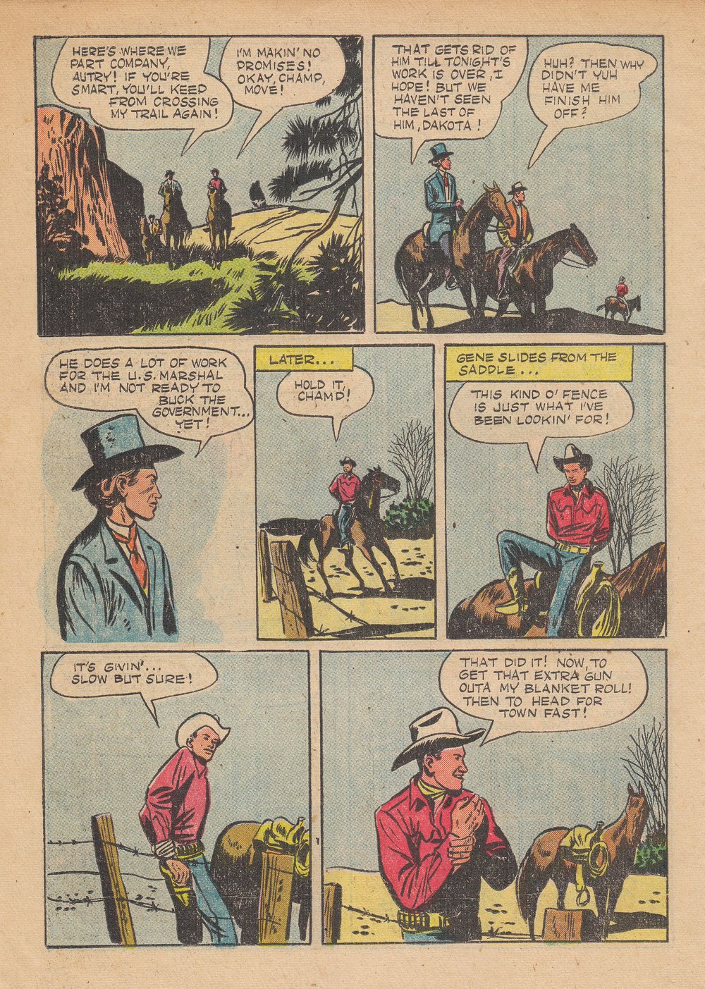 Gene Autry Comics (1946) issue 17 - Page 22
