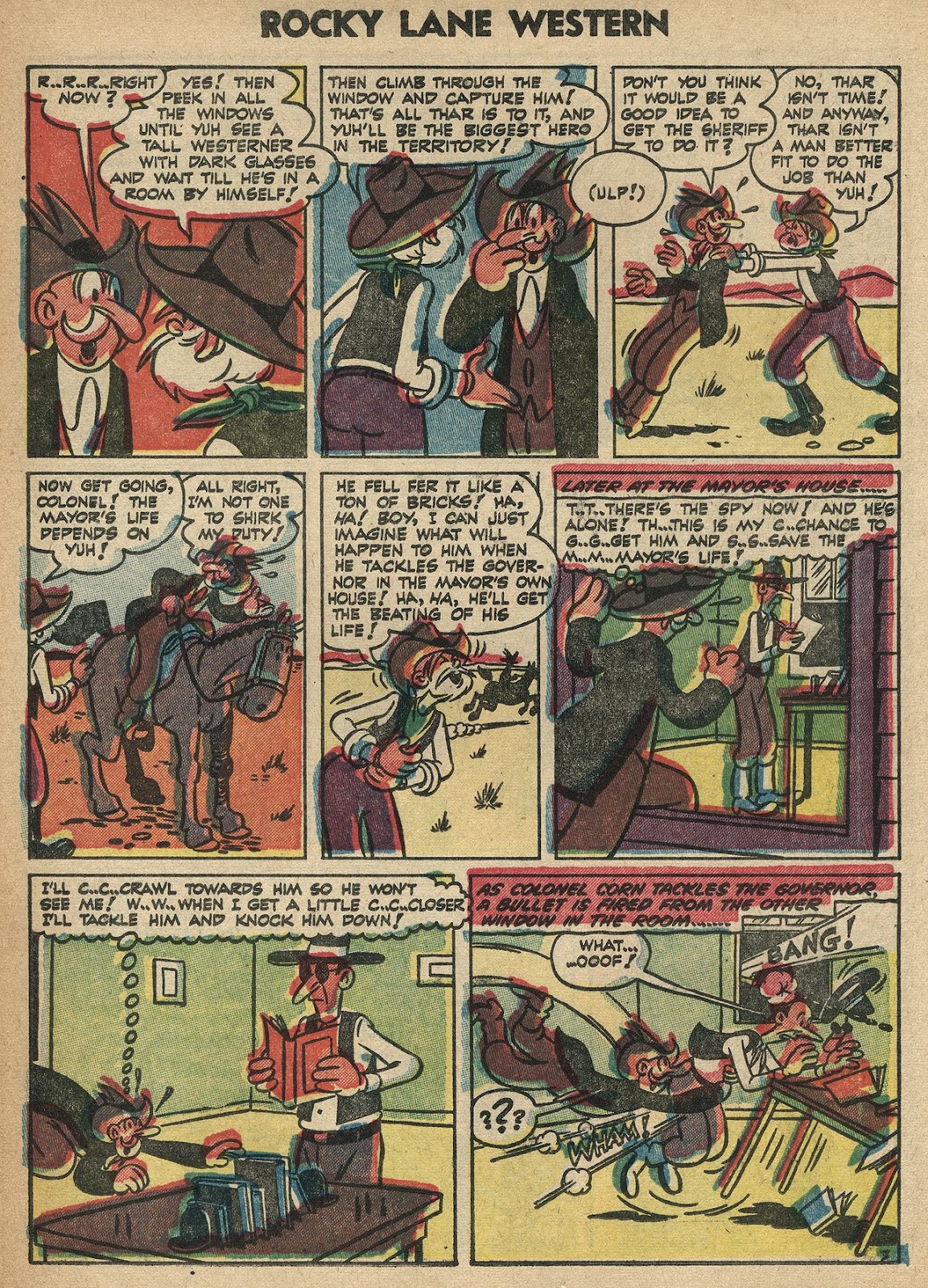 Rocky Lane Western (1954) issue 58 - Page 23