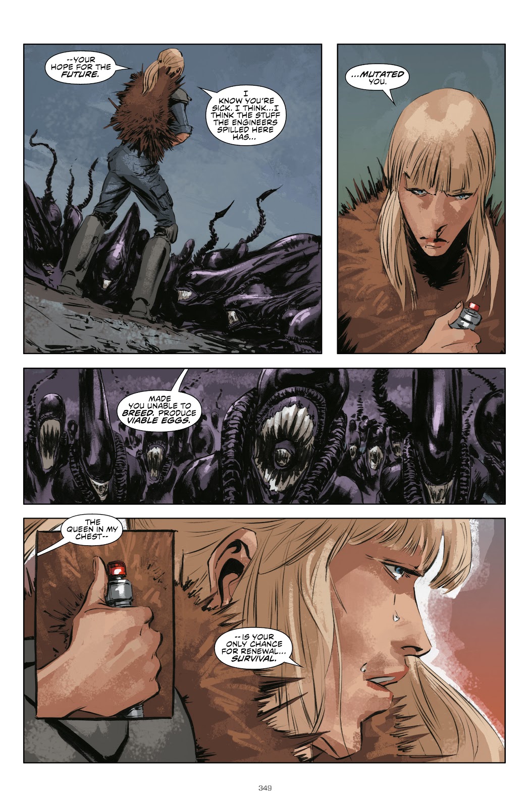 Aliens, Predator, Prometheus, AVP: Life and Death issue TPB (Part 2) - Page 116