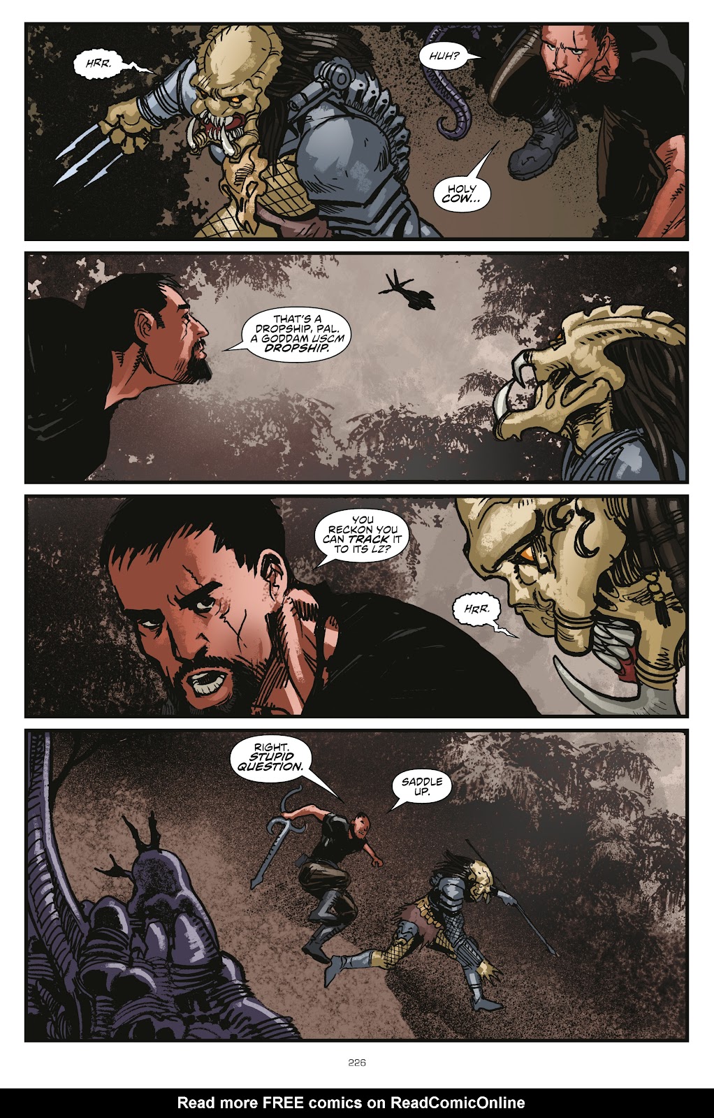 Aliens, Predator, Prometheus, AVP: Life and Death issue TPB (Part 1) - Page 224