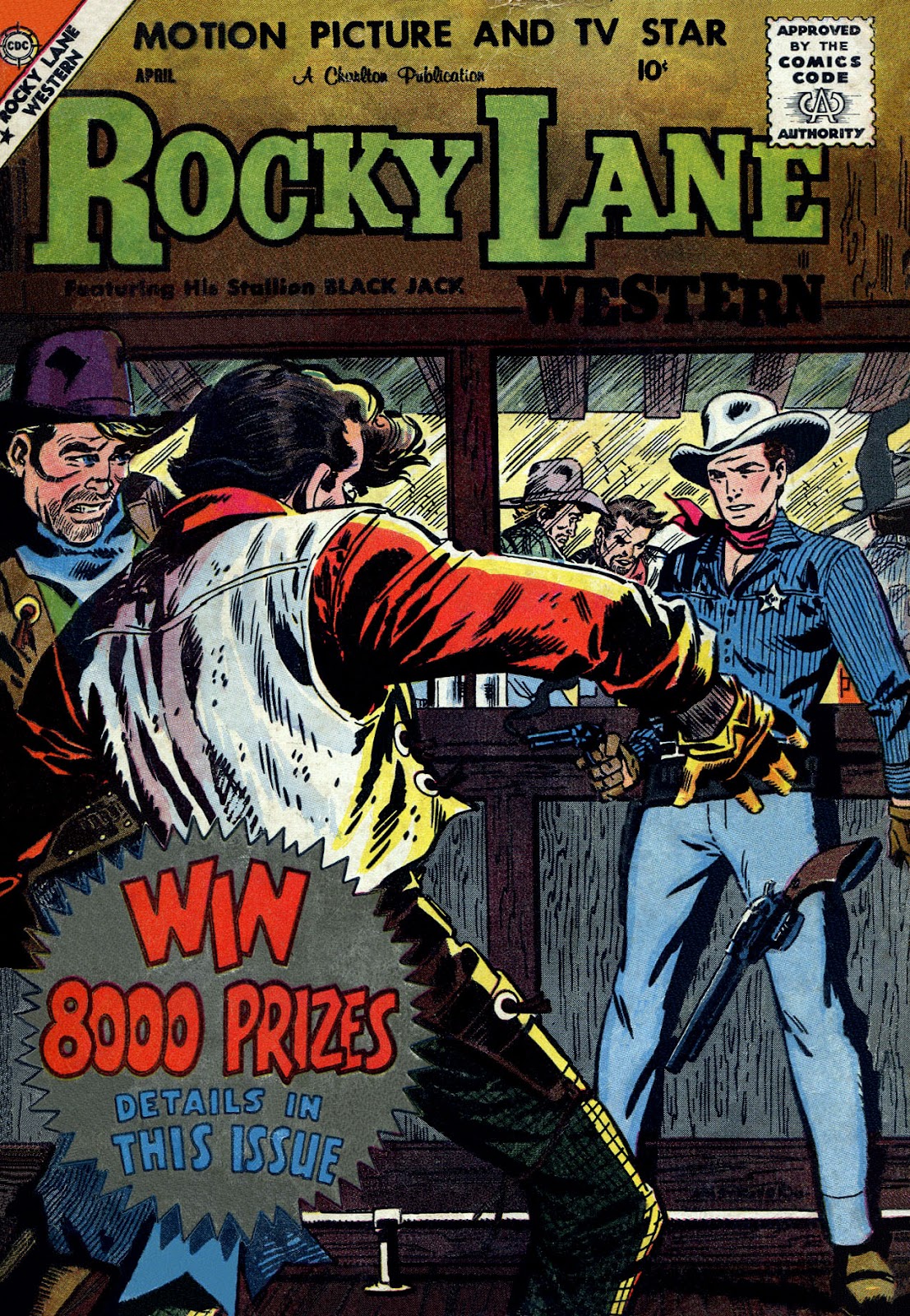 Rocky Lane Western (1954) issue 84 - Page 1
