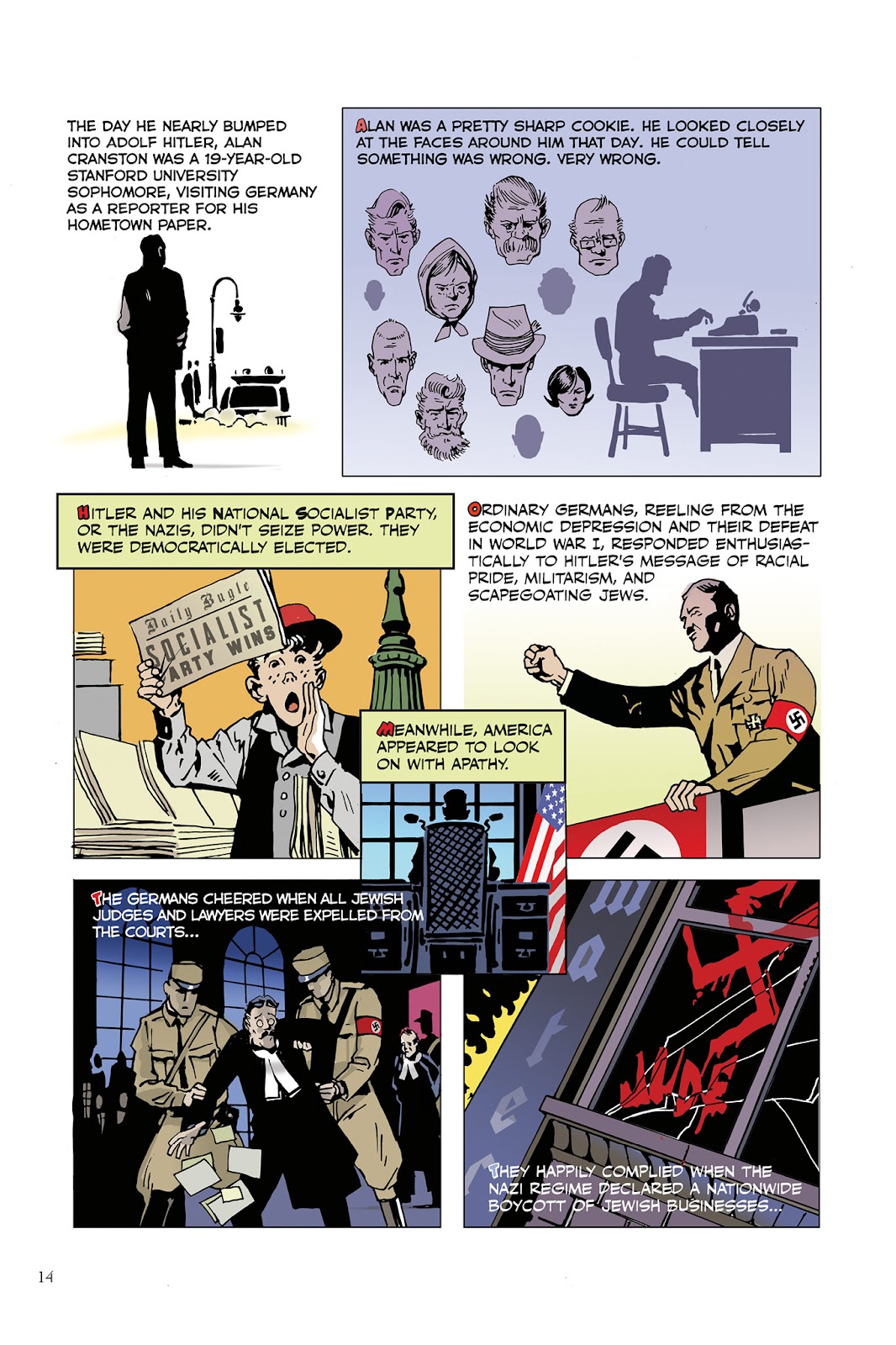 Whistleblowers: Four Who Fought to Expose the Holocaust to America issue TPB - Page 12