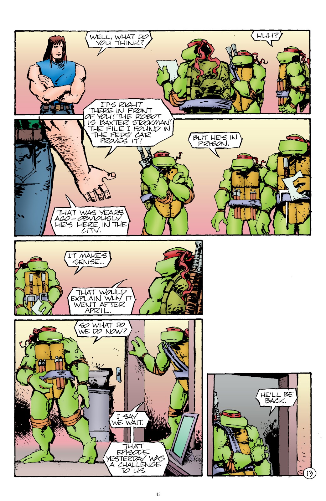 Teenage Mutant Ninja Turtles Classics issue Vol. 9 - Page 44