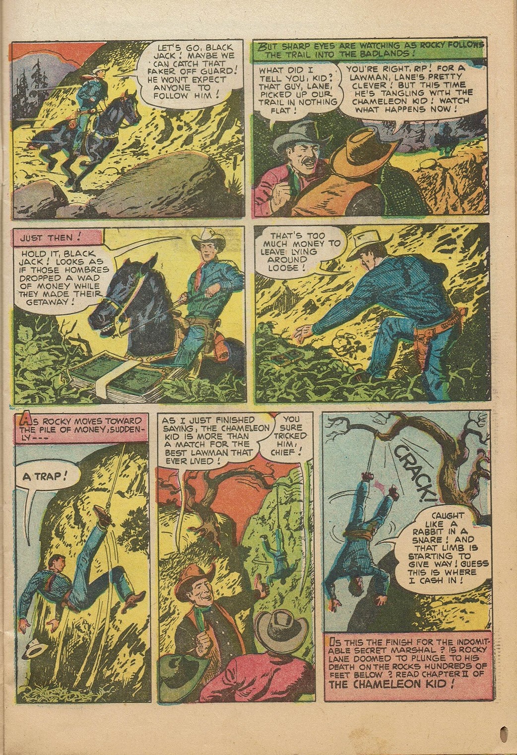 Rocky Lane Western (1954) issue 66 - Page 9