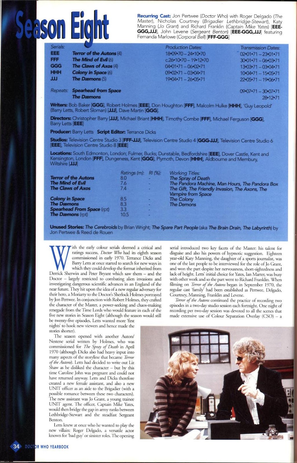 Doctor Who Yearbook issue 1996 - Page 34