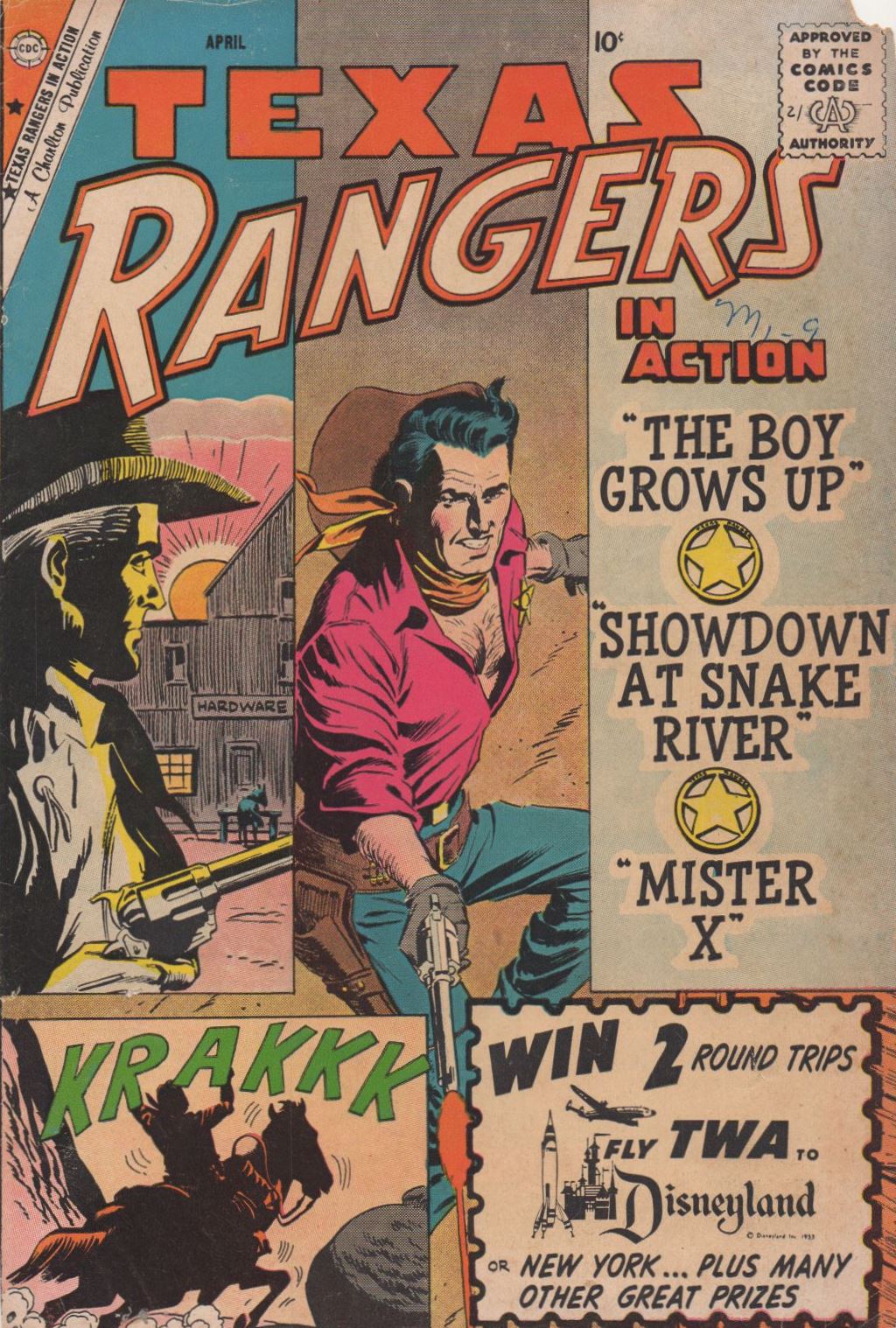Texas Rangers in Action issue 21 - Page 1