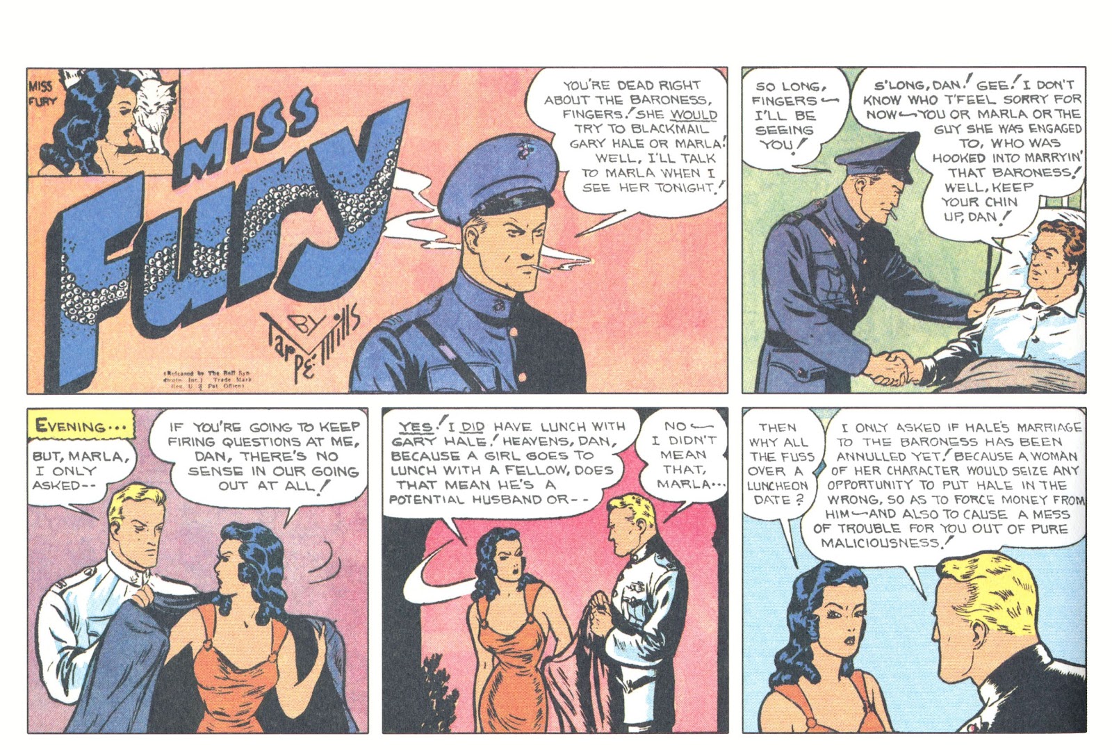 Miss Fury Sensational Sundays 1944-1949 issue TPB (Part 1) - Page 43