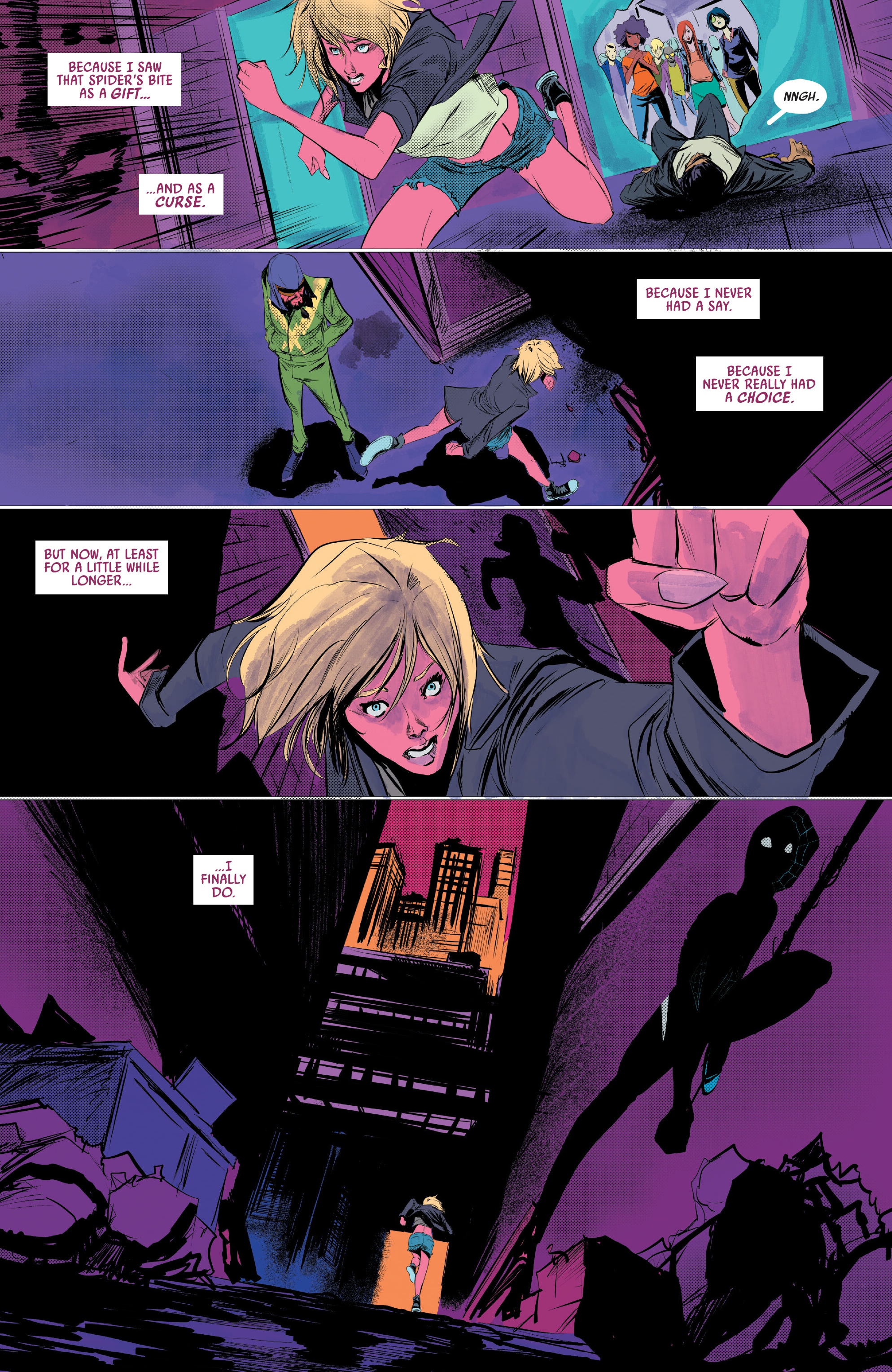 Spider-Gwen: Ghost-Spider - Edge of Spider-Verse (Modern Era Epic Collection) chapter 1 page 89