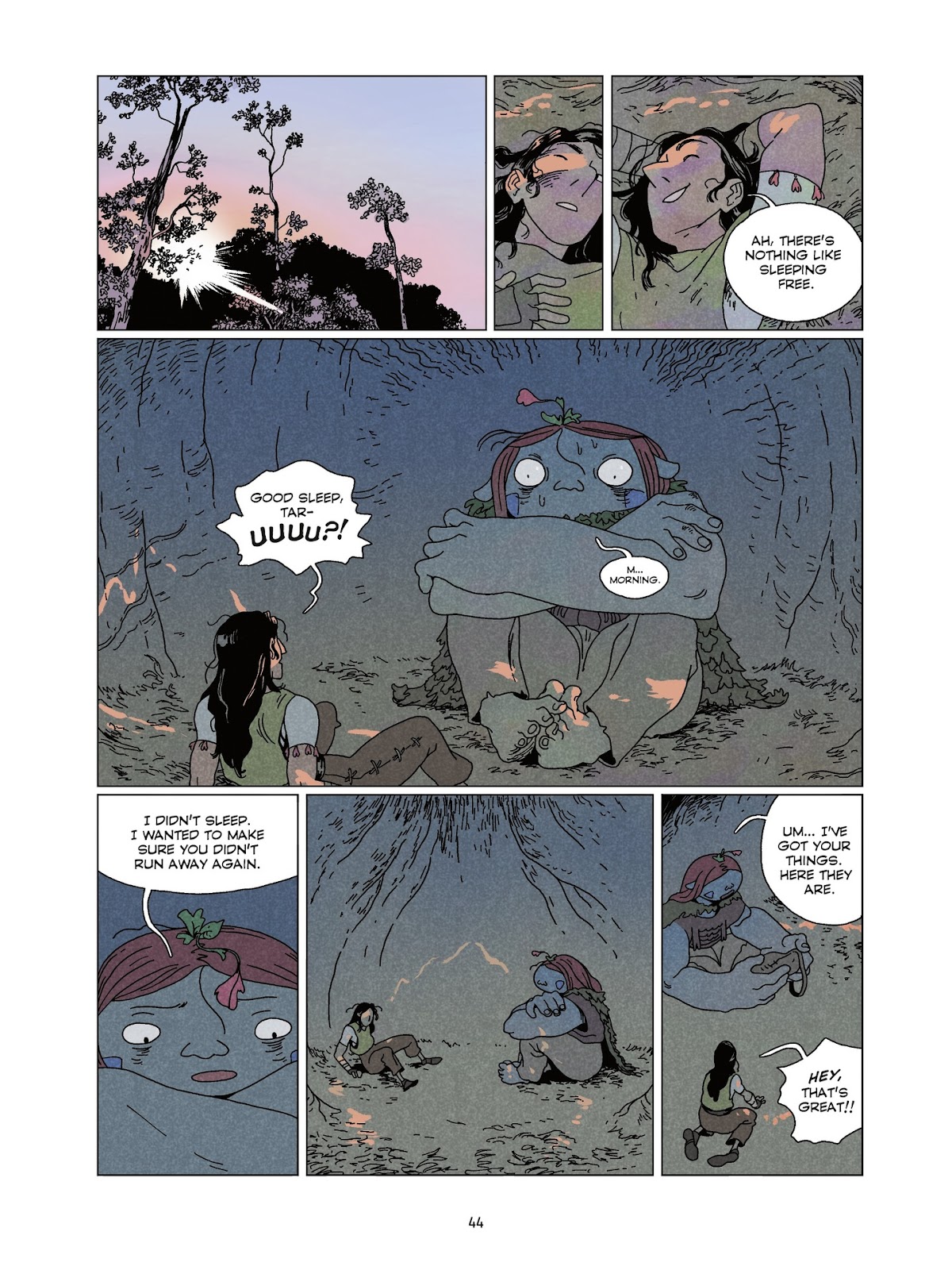 Hana and Taru: The Forest Giants issue TPB (Part 1) - Page 43