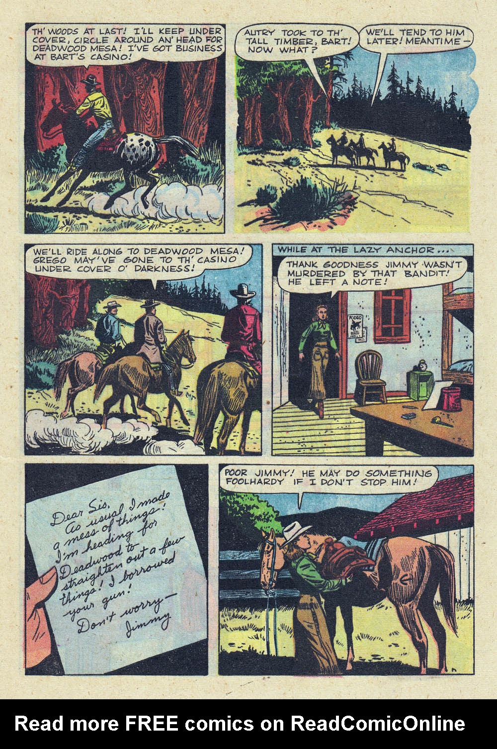 Gene Autry Comics (1946) issue 43 - Page 17