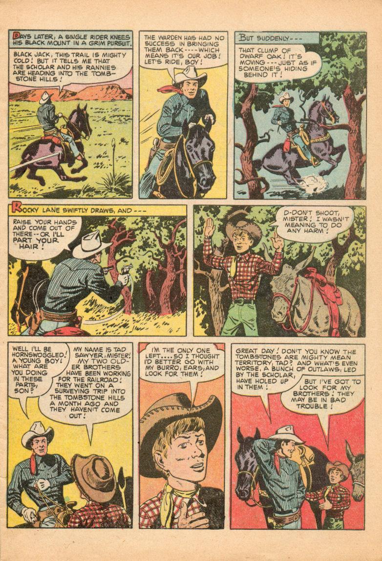 Rocky Lane Western (1954) issue 65 - Page 5
