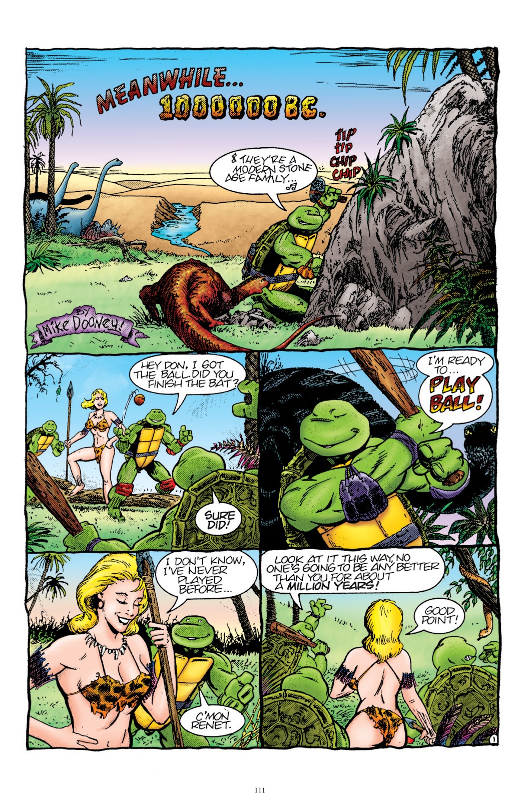 Teenage Mutant Ninja Turtles Classics issue Vol. 1 - Page 111