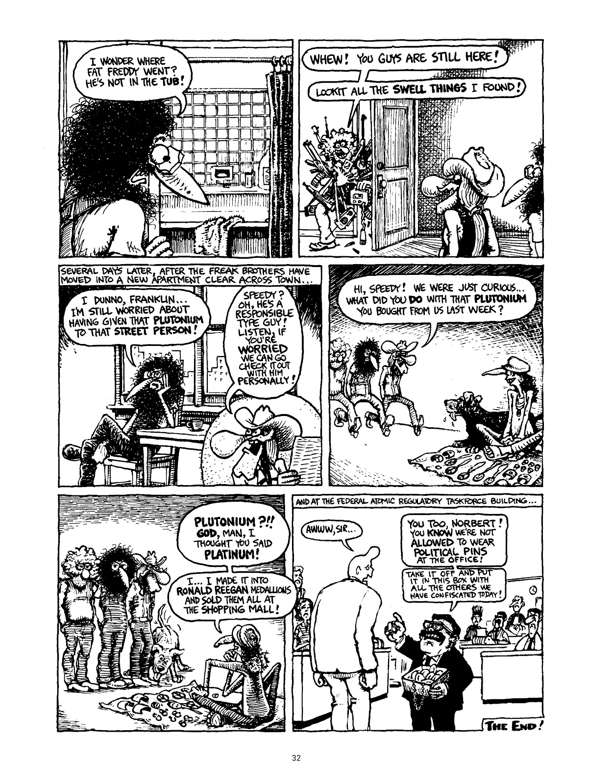 The Fabulous Furry Freak Brothers: In the 21st Century and Other Follies issue TPB - Page 41