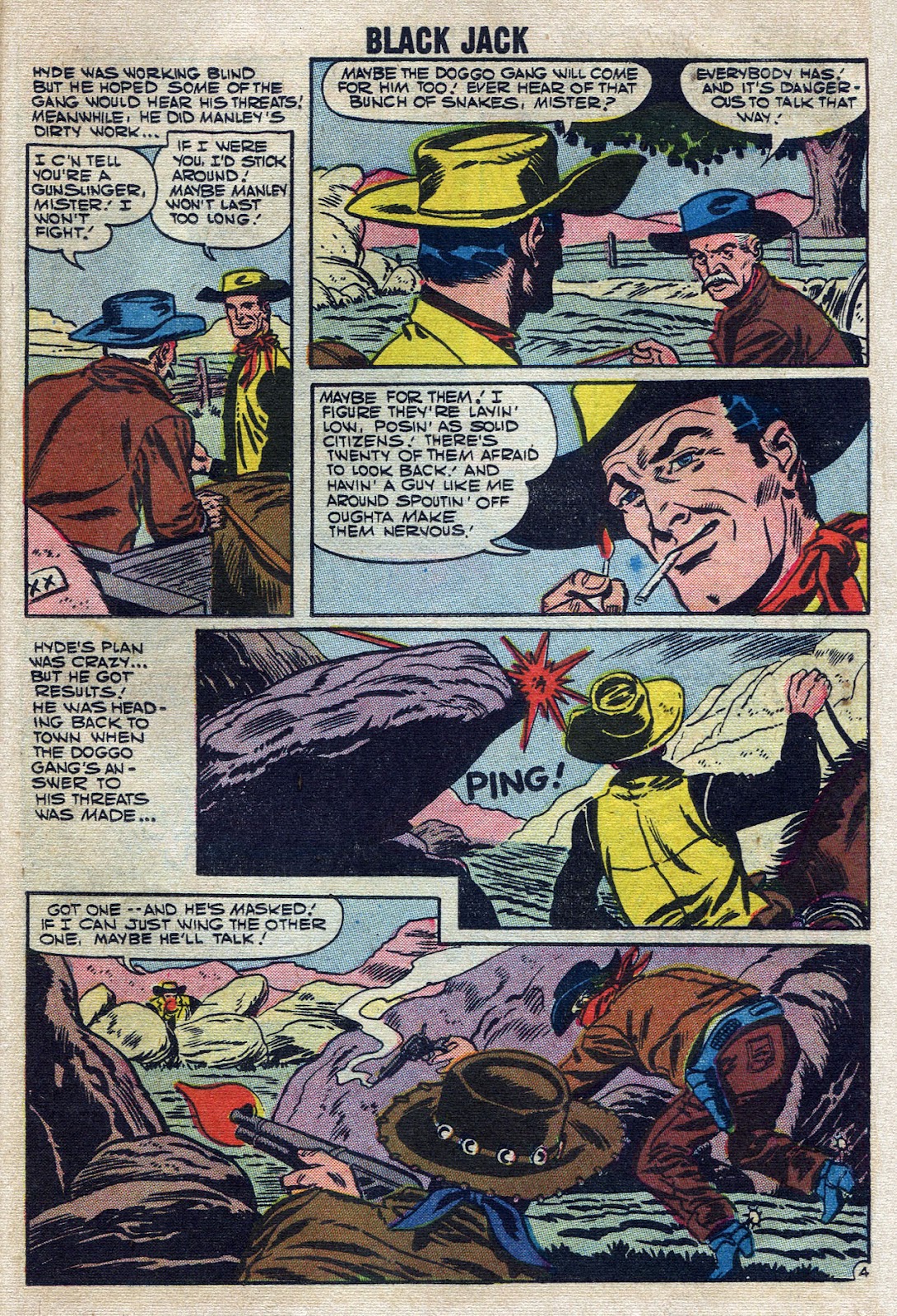 Rocky Lane Western (1954) issue 84 - Page 23