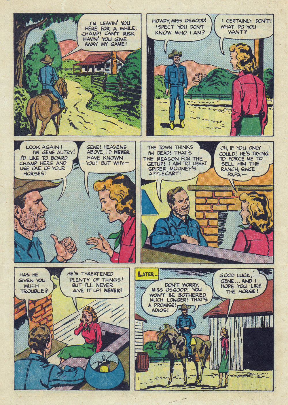 Gene Autry Comics (1946) issue 42 - Page 14