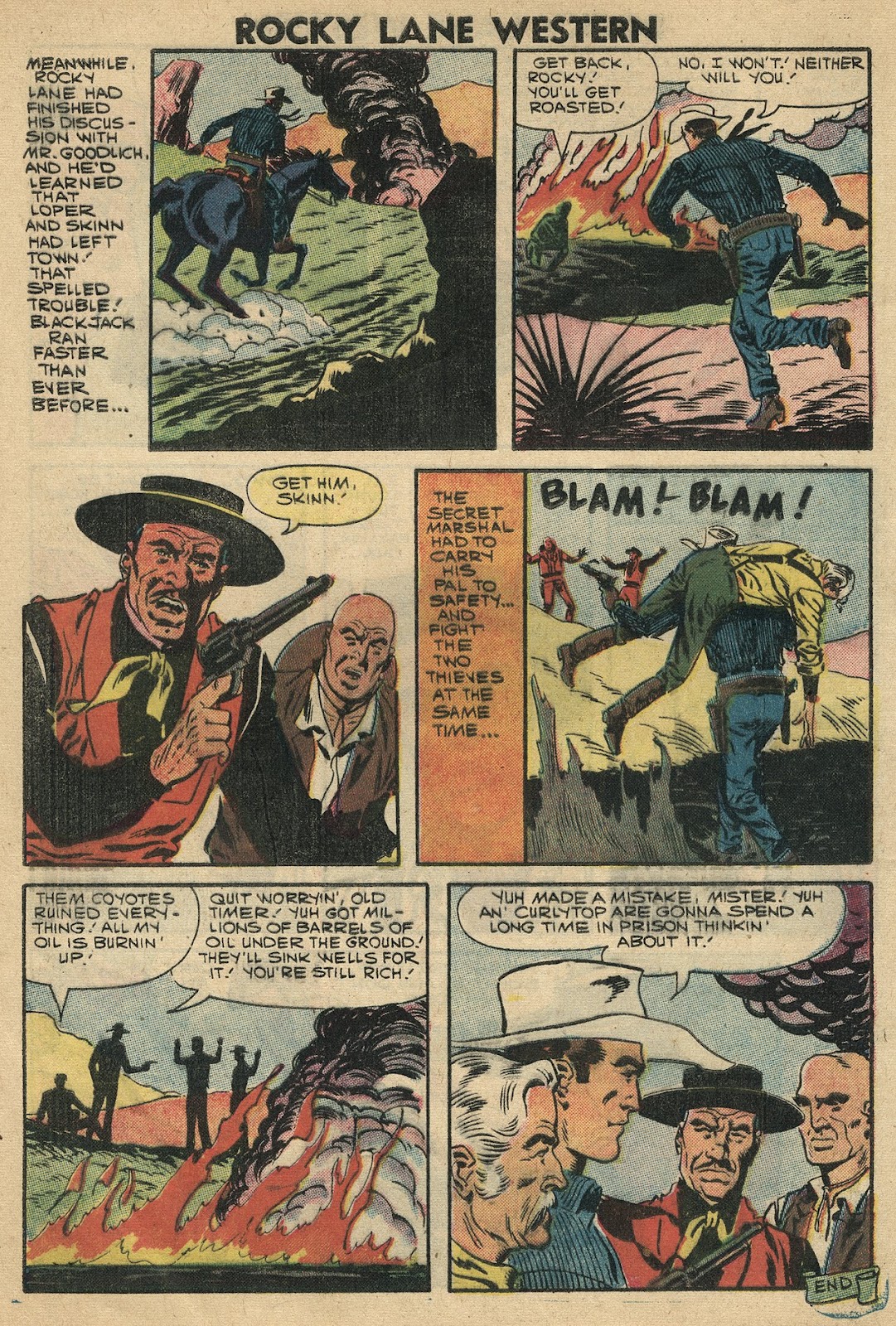 Rocky Lane Western (1954) issue 82 - Page 8