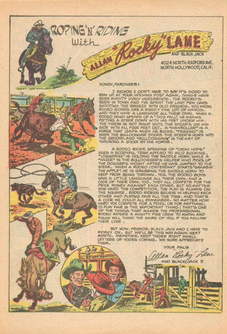 Rocky Lane Western (1954) issue 65 - Page 22