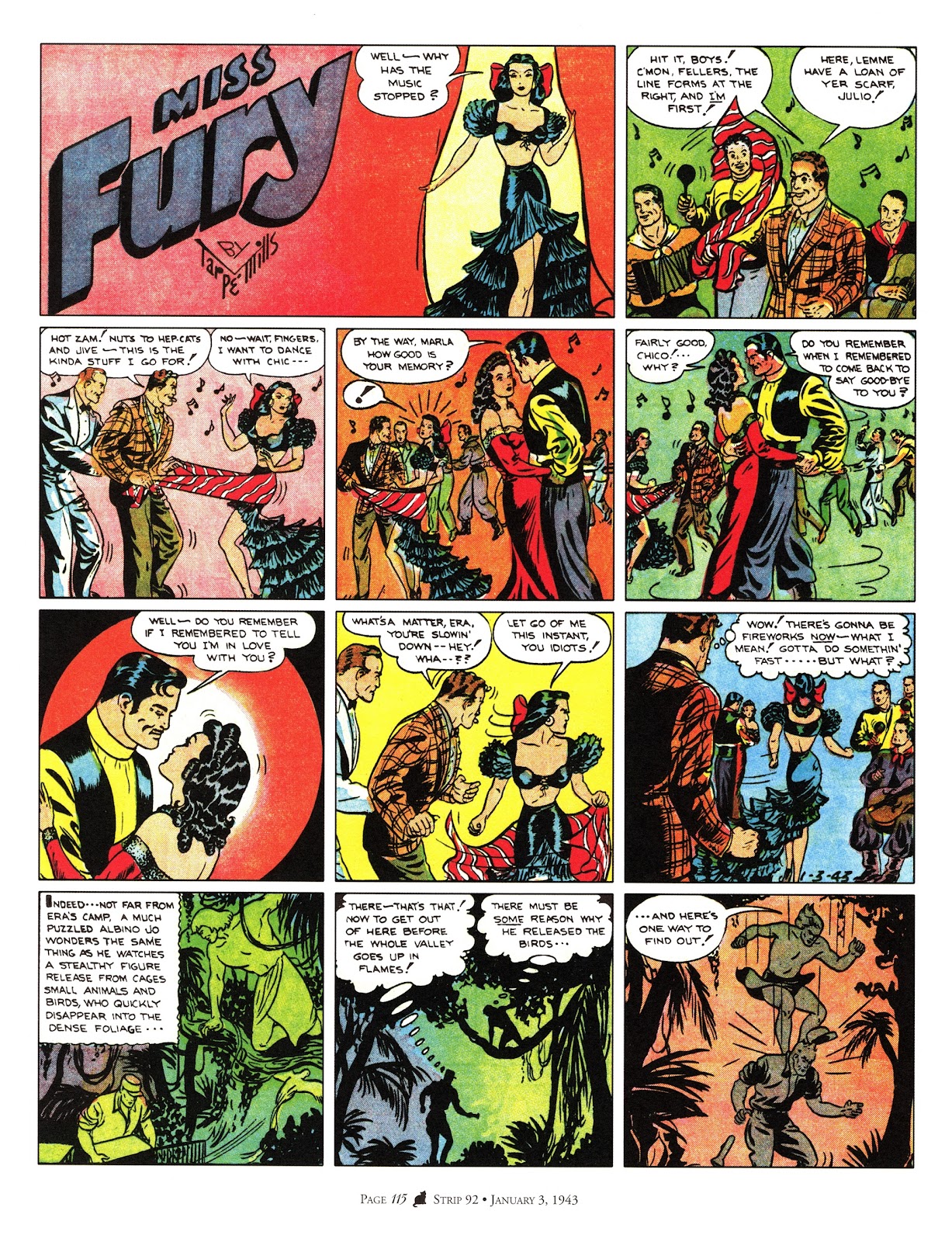 Miss Fury: Sensational Sundays 1941-1944 issue TPB - Page 123
