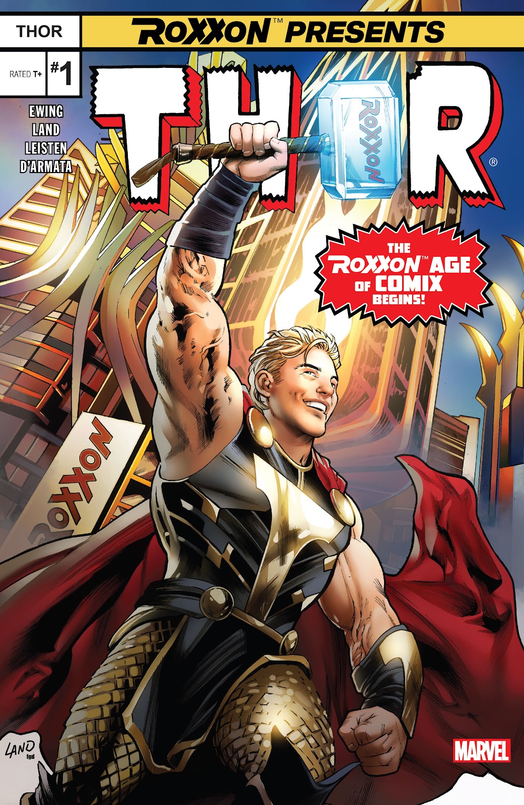 Roxxon Presents Thor issue Full - Page 1