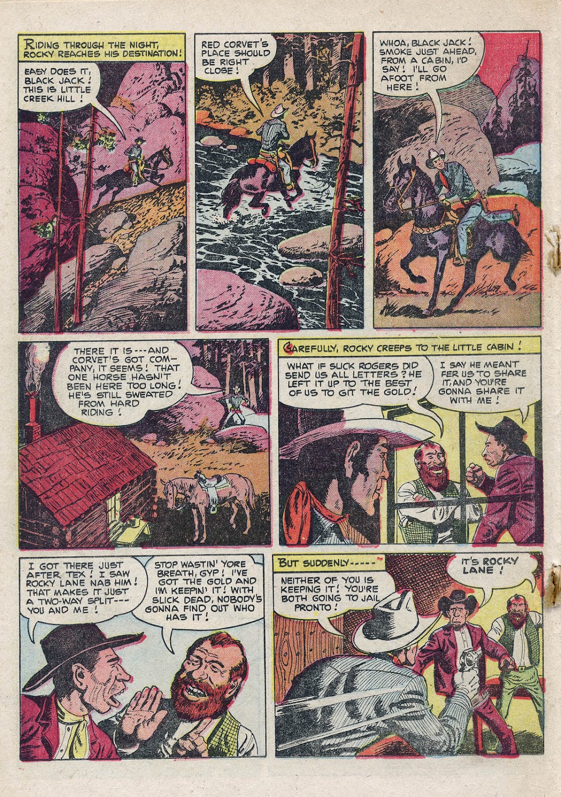 Rocky Lane Western (1954) issue 67 - Page 18