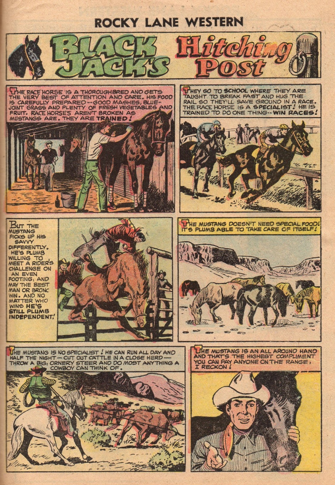 Rocky Lane Western (1954) issue 70 - Page 27