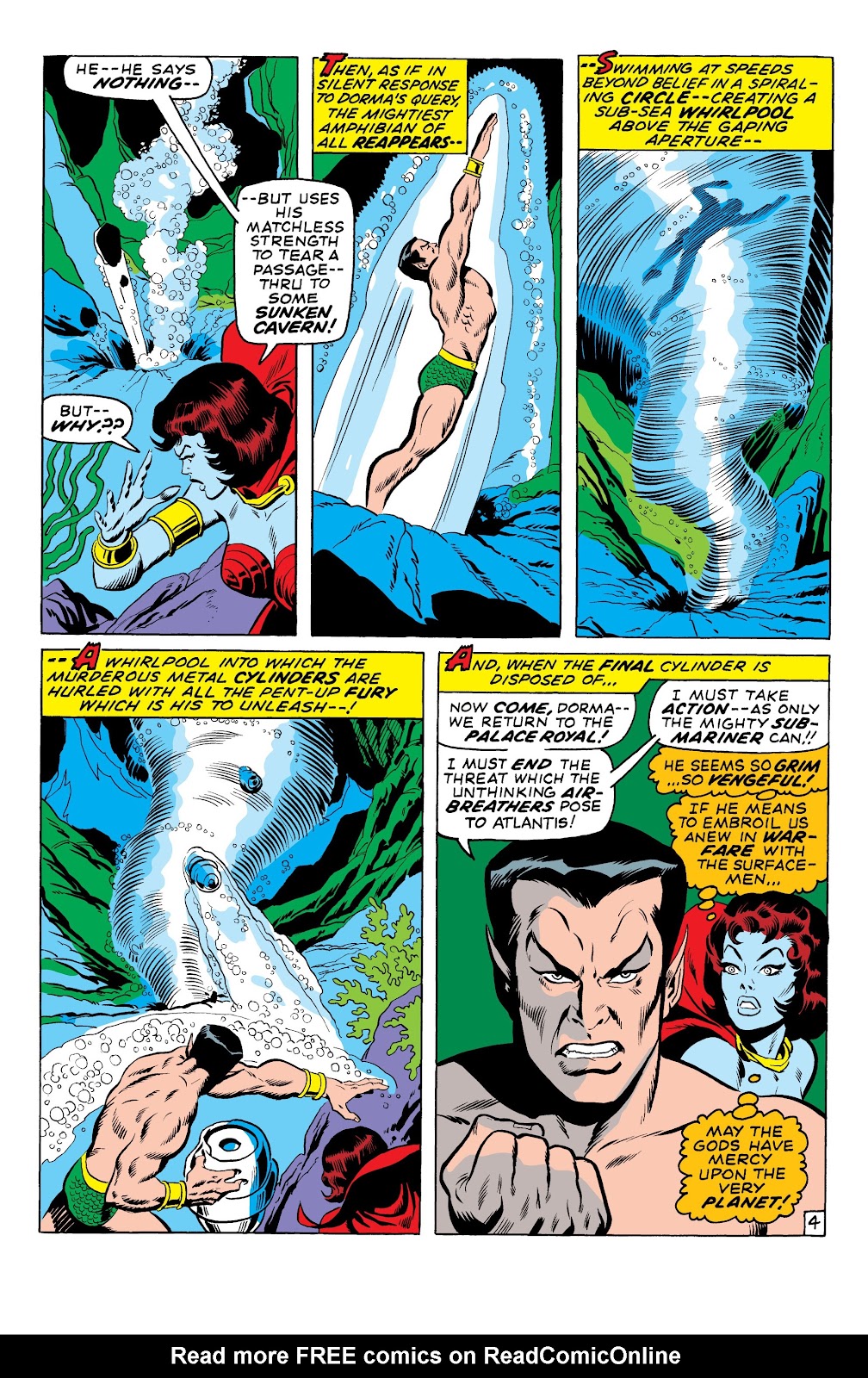 Namor, The Sub-Mariner Epic Collection: Enter The Sub-Mariner issue Who Strikes For Atlantis (Part 2) - Page 215