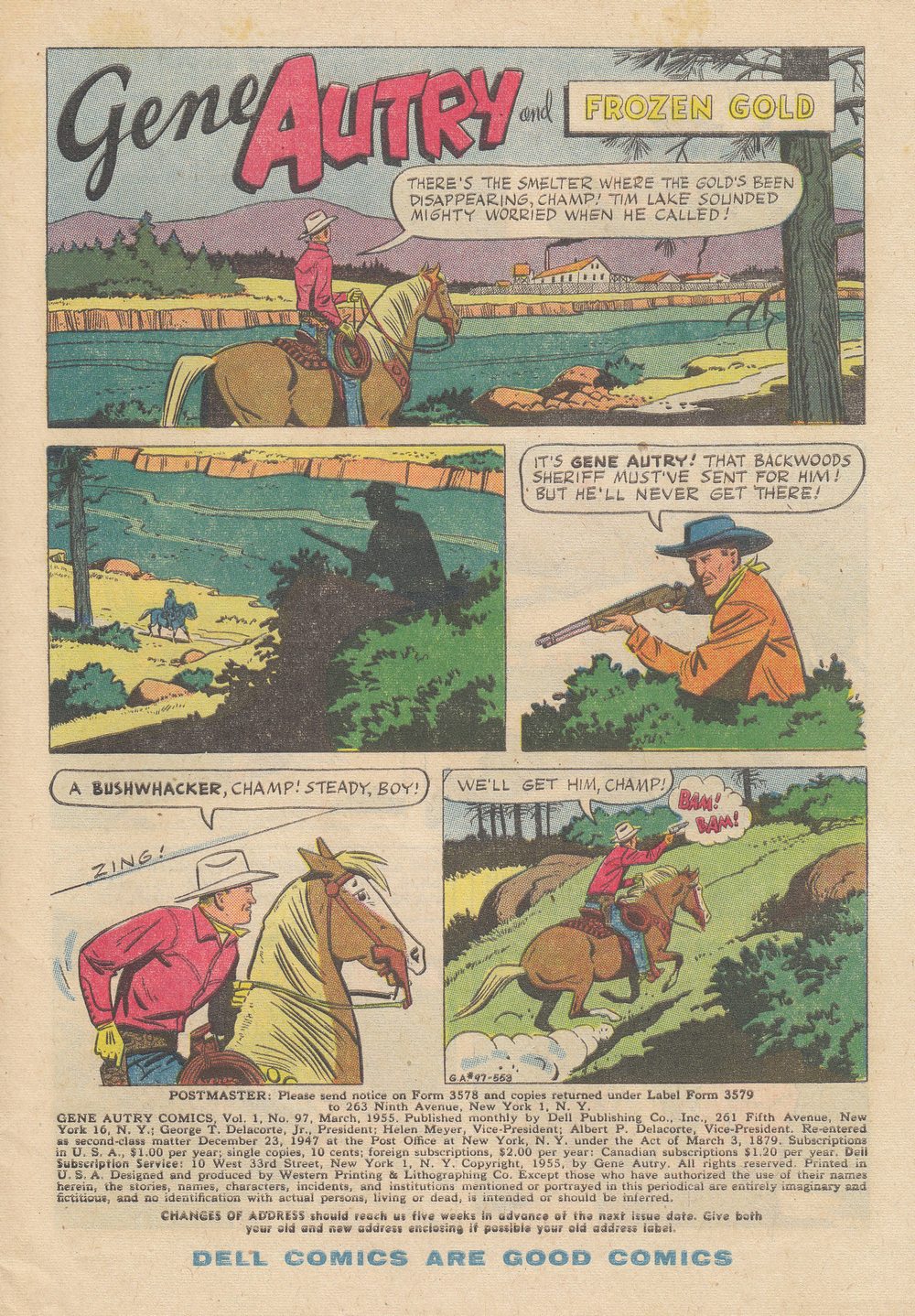 Gene Autry Comics (1946) issue 97 - Page 3
