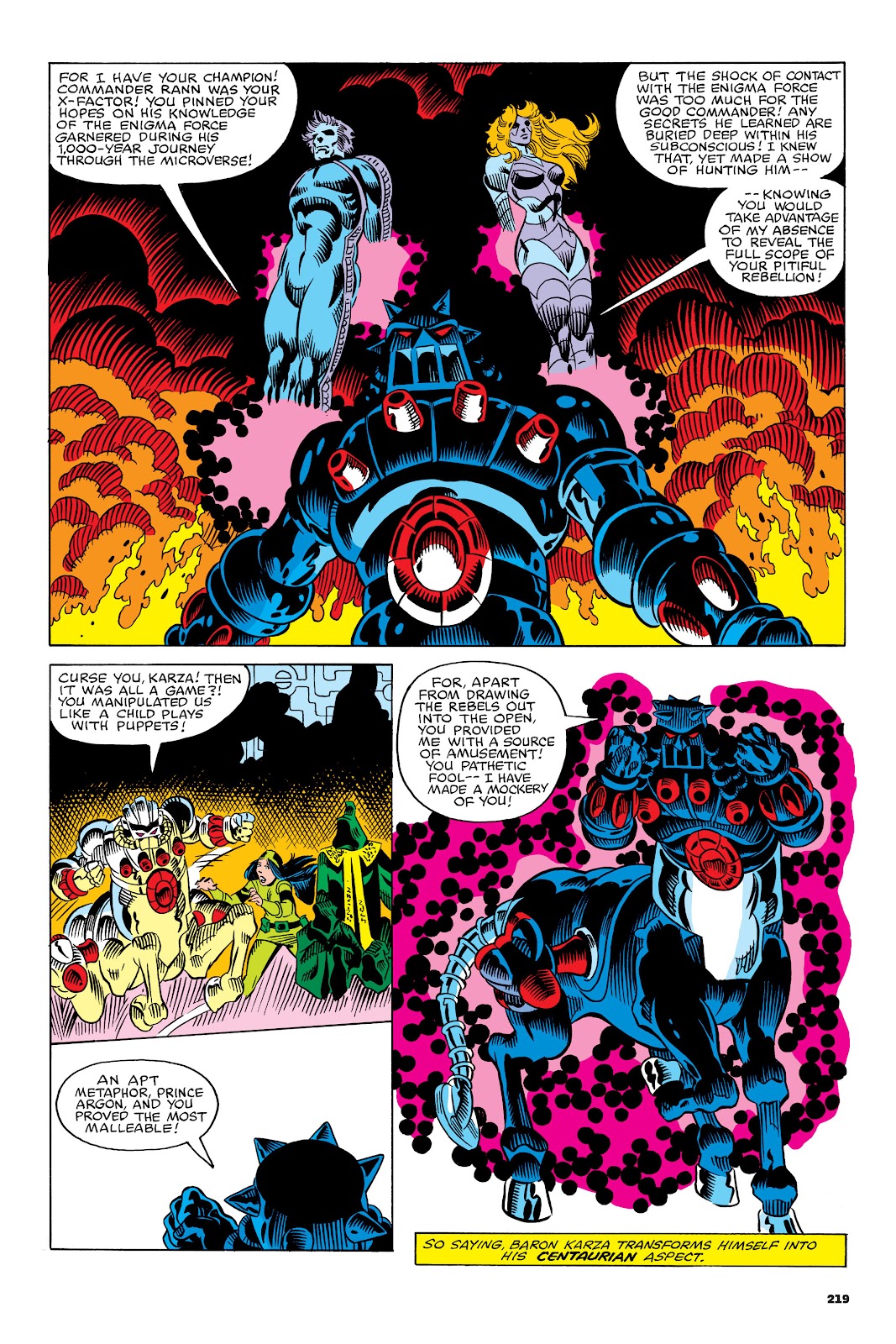 Micronauts: The Original Marvel Years Omnibus issue TPB (Part 1) - Page 206